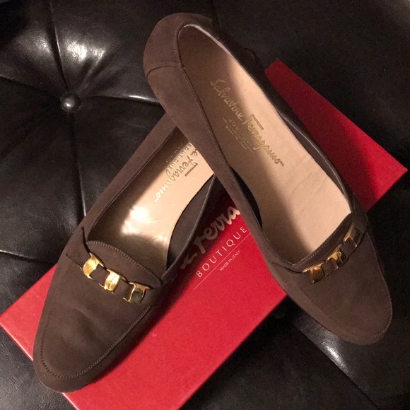 Salvatore Ferragamo Shoes - VGUC~ Salvatore Ferragamo Ponza Suede Loafers